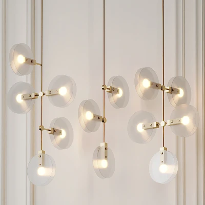 Nebulae Hanging Chandelier 3 Positions — Вид 1