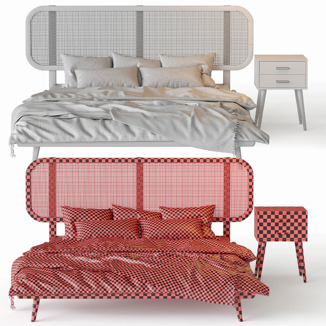 Bed Male table Evaine — Descargar