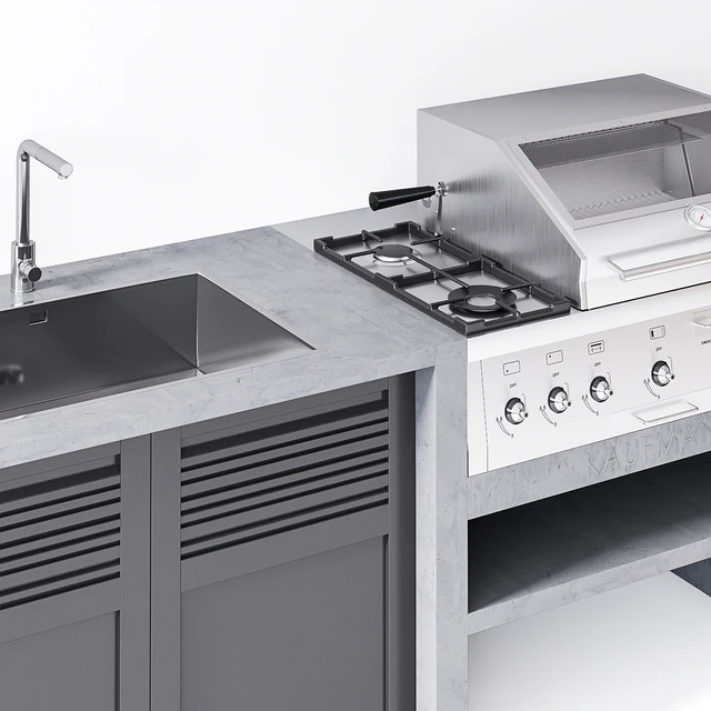 Kaufmann T-Bone Outdoor Kitchen — Скачать