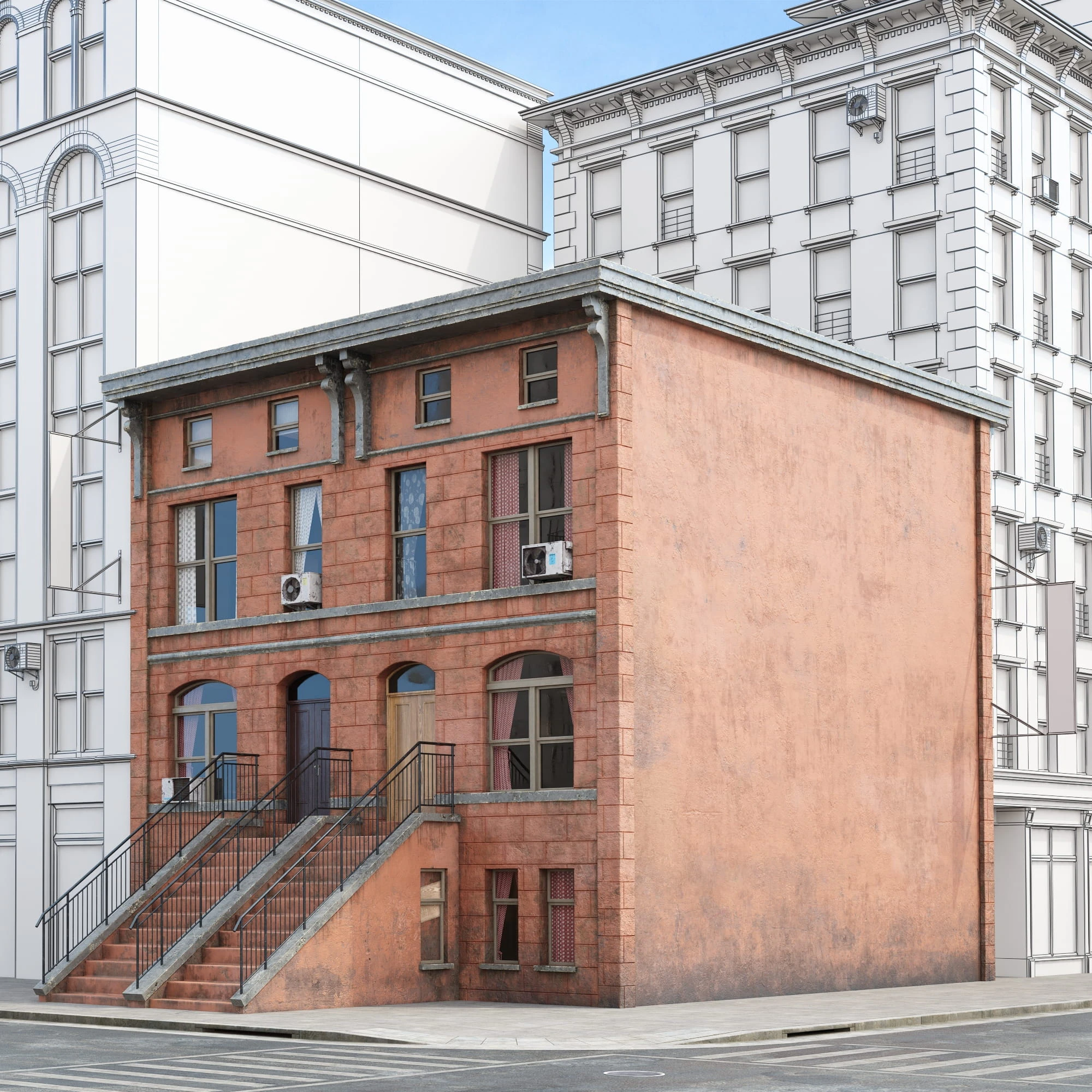 new york style buildings 005 — Descargar