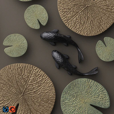 NAGA wall decor set 1 — Ver 3