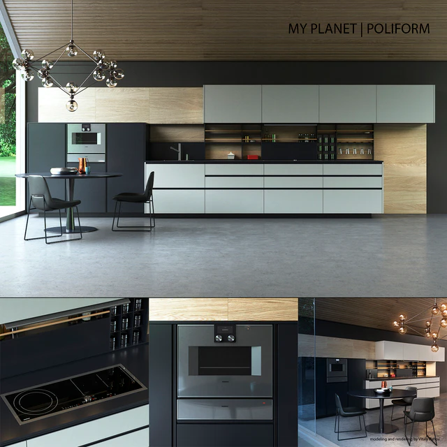 Кухня Poliform Varenna My Planet — Скачать