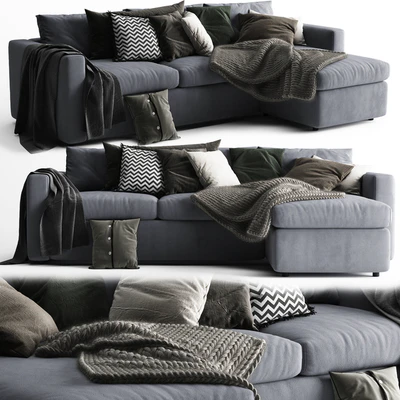 Ikea Vimle Chaise Longue Sofa - Scandinavian Set — Вид 1