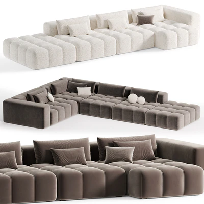 Modular Sofa CORBIN Sofa modern 02 By Cazarina — Ver 1