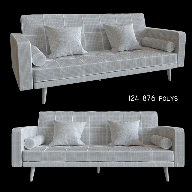 Sofa Imodern Scandinavia 2 colors — Descargar