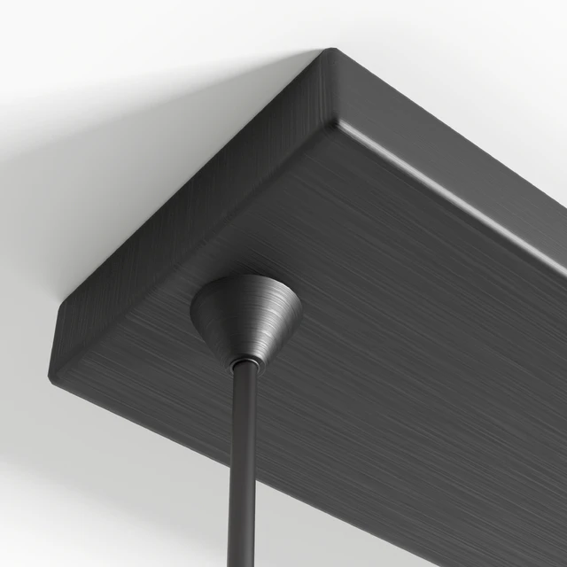 Zigzag Pendant Light Fixture Minimalism Aluminum Dining Room LED Ceiling Light in Black — Descargar