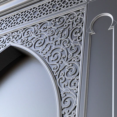 Wall decor 005. Arabic arc — Вид 3