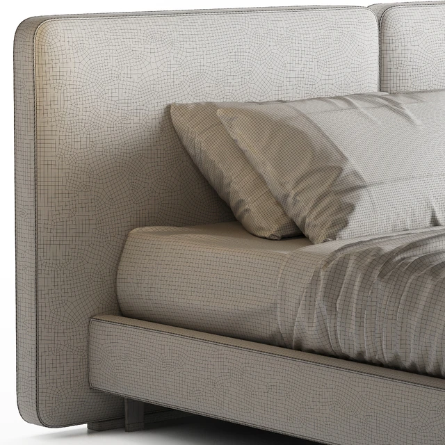 Minotti Tatlin Cover Bed — Descargar
