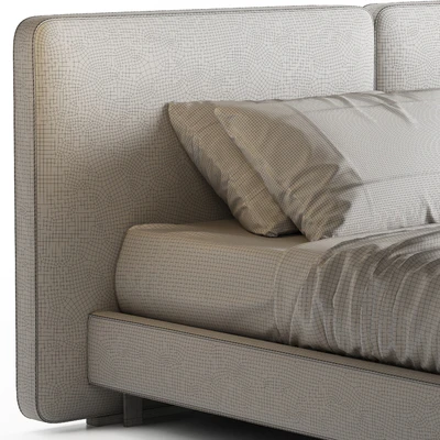 Minotti Tatlin Cover Bed — Ver 6