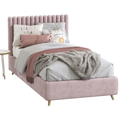 Bed with upholstered headboard 225 — Ver 3