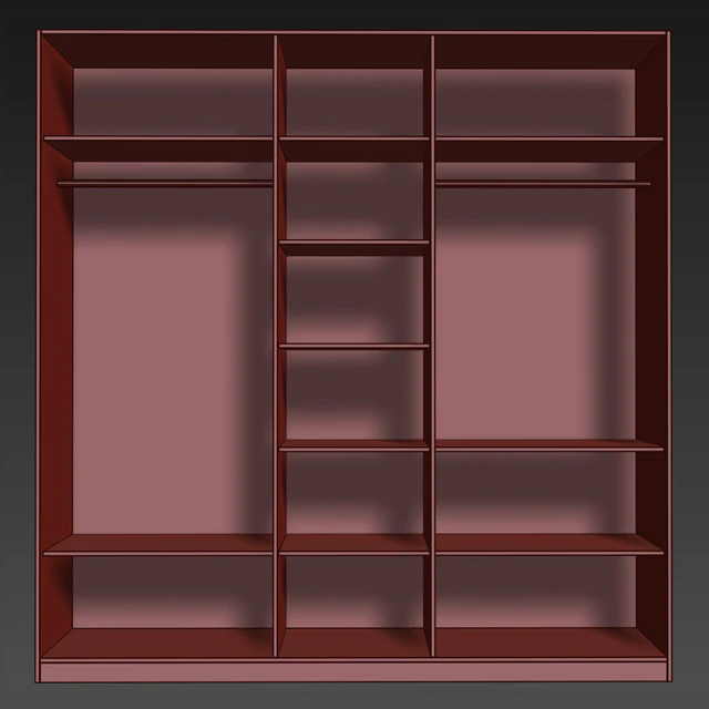 Шкаф распашной для одежды Astoria. Wardrobe by Enza Home — Скачать