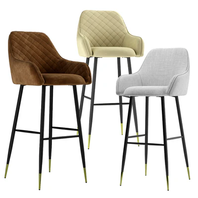 Барный стул Ivar. Antiba Bar Stool Onix Mebel — Вид 1