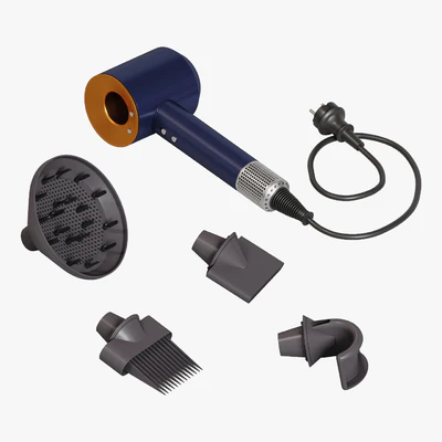 Dyson Supersonic Hair dryer with attachments — Ver 3