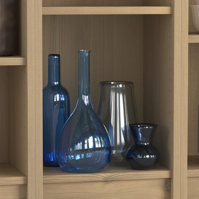IKEA BILLY Shelving unit with decorative elements — Ver 3