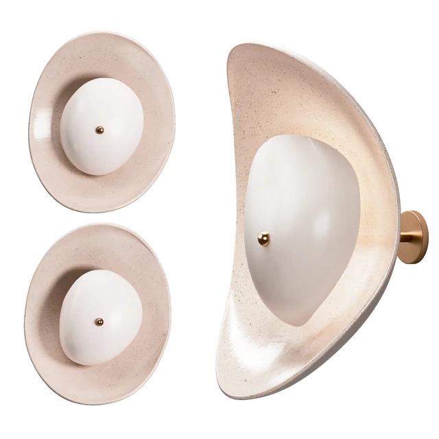 Set of 2 Free Form Wall Sconces by Elsa Foulon — Descargar