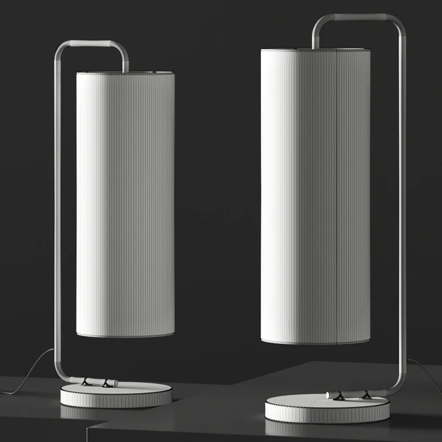 Crate and Barrel Oralee Glass Cylinder Table Lamp — Скачать
