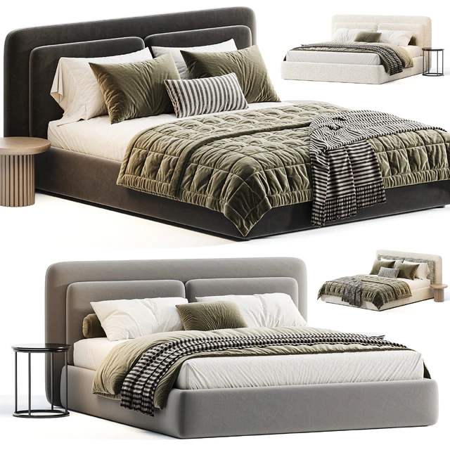 Savona Bed By Comocasa — Descargar