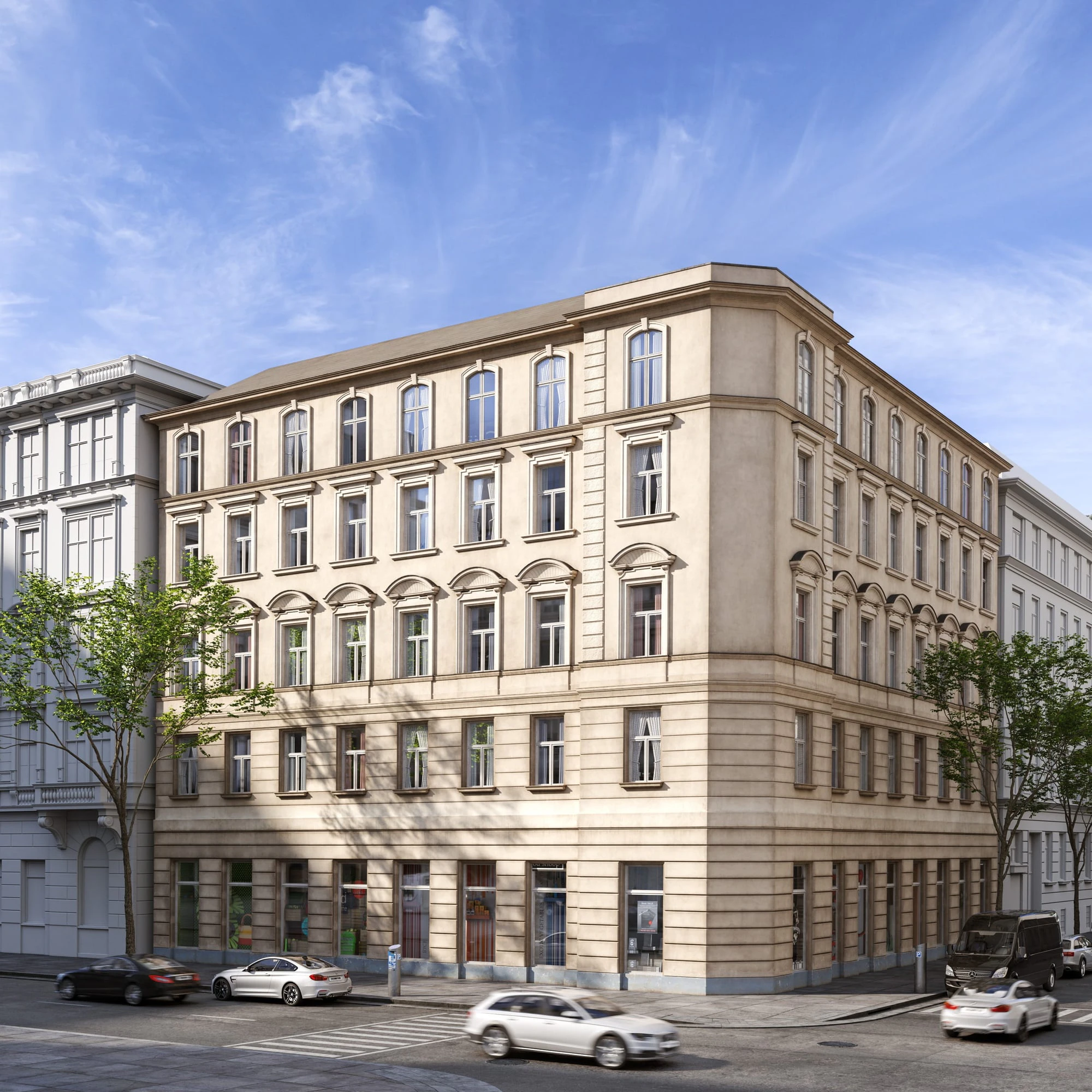 european style buildings 020 — Скачать