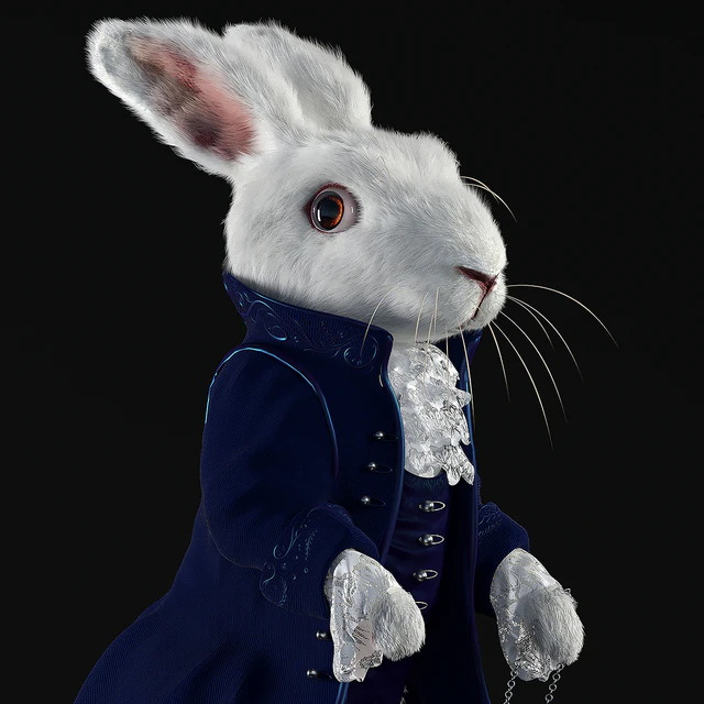 White Rabbit from "Alice in Wonderland" — Descargar