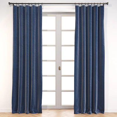 Crate and Barrel / Silvana Blackout Curtain — View 4