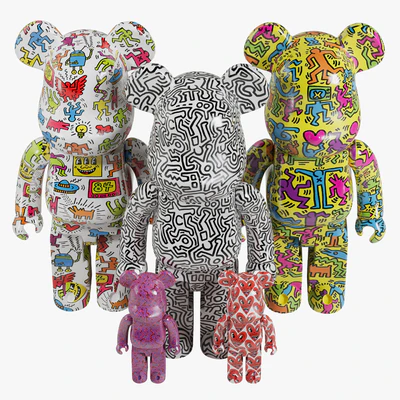 Bearbrick / Keith Haring — Ver 5