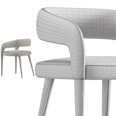 LISETTE DINING ARMCHAIR CB2 — Вид 7