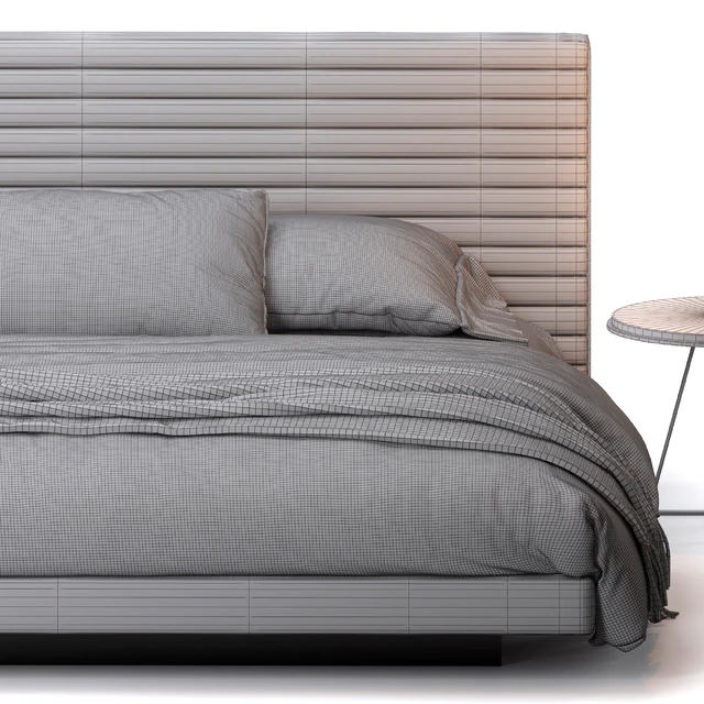 Roger bed by Minotti — Скачать