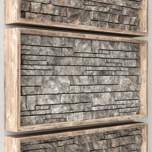 Built-in decorative panel made of bricks — Descargar