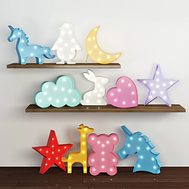 set of children's lamps — Descargar