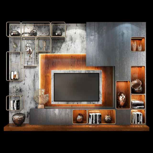 TV Wall Units set 06 — Descargar