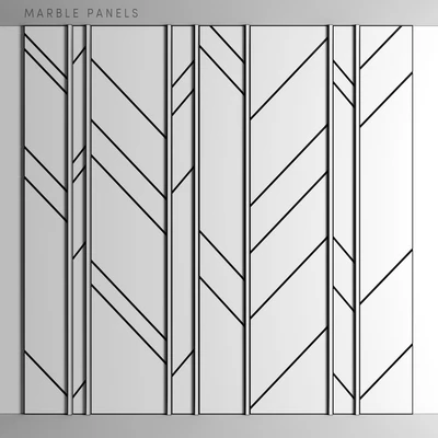 Marble panels — Вид 3