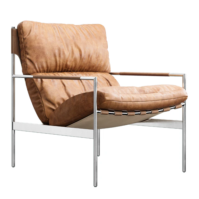 Кресло STUART SLING CHAIR от WEST ELM — Скачать