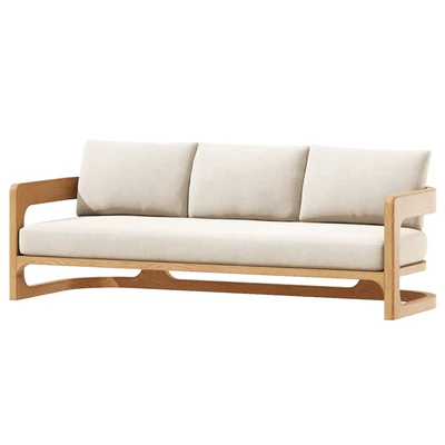 CASSALE SOFA WITH CUSHION INSERTS - 84'' — Вид 5