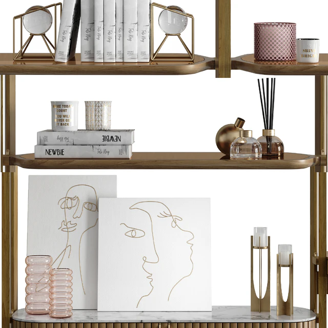 EDEN-ROCK Bookcase with 3 elements Design Sacha Lakic — Скачать