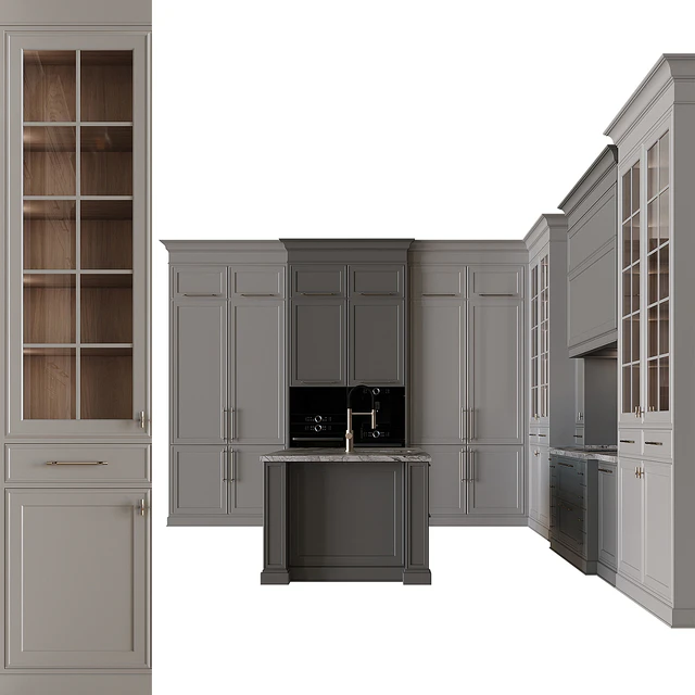 Kitchen in neoclassical style 57 — Descargar