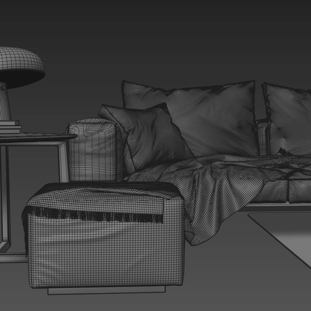 Flexform Lifesteel Sofa — Скачать