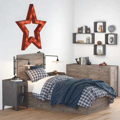 WELLER STORAGE BED, Restoration Hardware — Ver 1