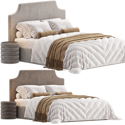 Bed Adona Floor 160 Soft Latte — Вид 4