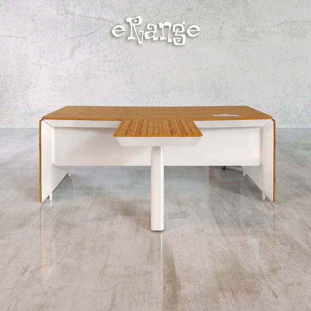 Office table with pedestal eRange — Descargar