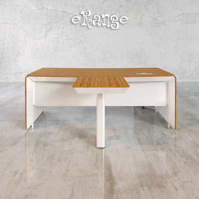 Office table with pedestal eRange — Ver 1