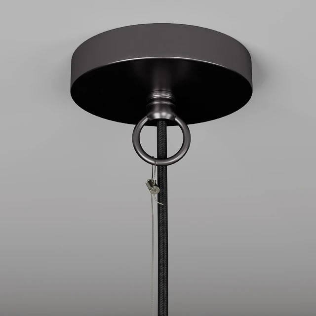 RH Montauk rattan round pendant — Скачать