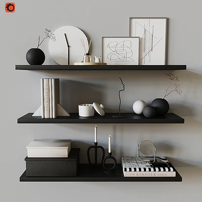 Decorative shelf 03 — Вид 1