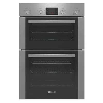 Bosch Serie6 HBM43B250B double oven from polished steel — Ver 1