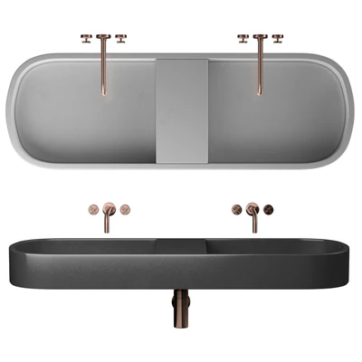 Sink Kast Aura Double Basin — Ver 1