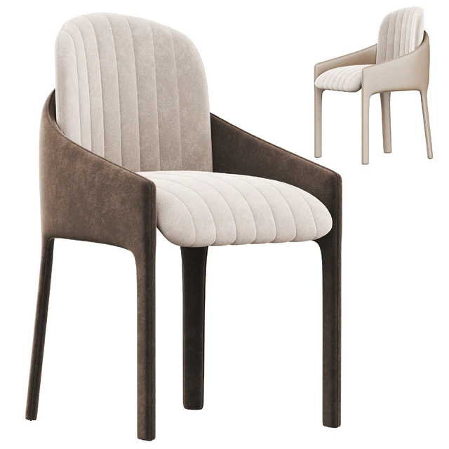 Minotti modern dining chair — Скачать