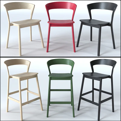 Traba Edith Cafe Chair and Bar Stool — Вид 1