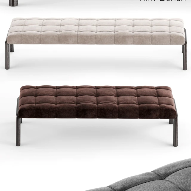Minotti Kirk Bench — Descargar