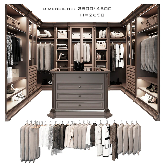 Dressing room Benedetti luxury 3. — Descargar
