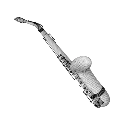 Saxophone — Вид 4
