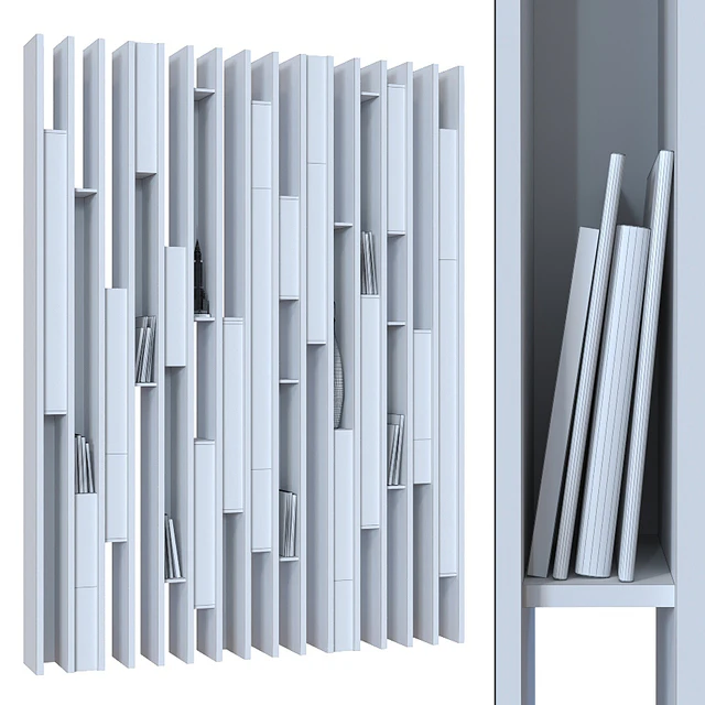 Стеллаж-перегородка / shelving partition — Скачать